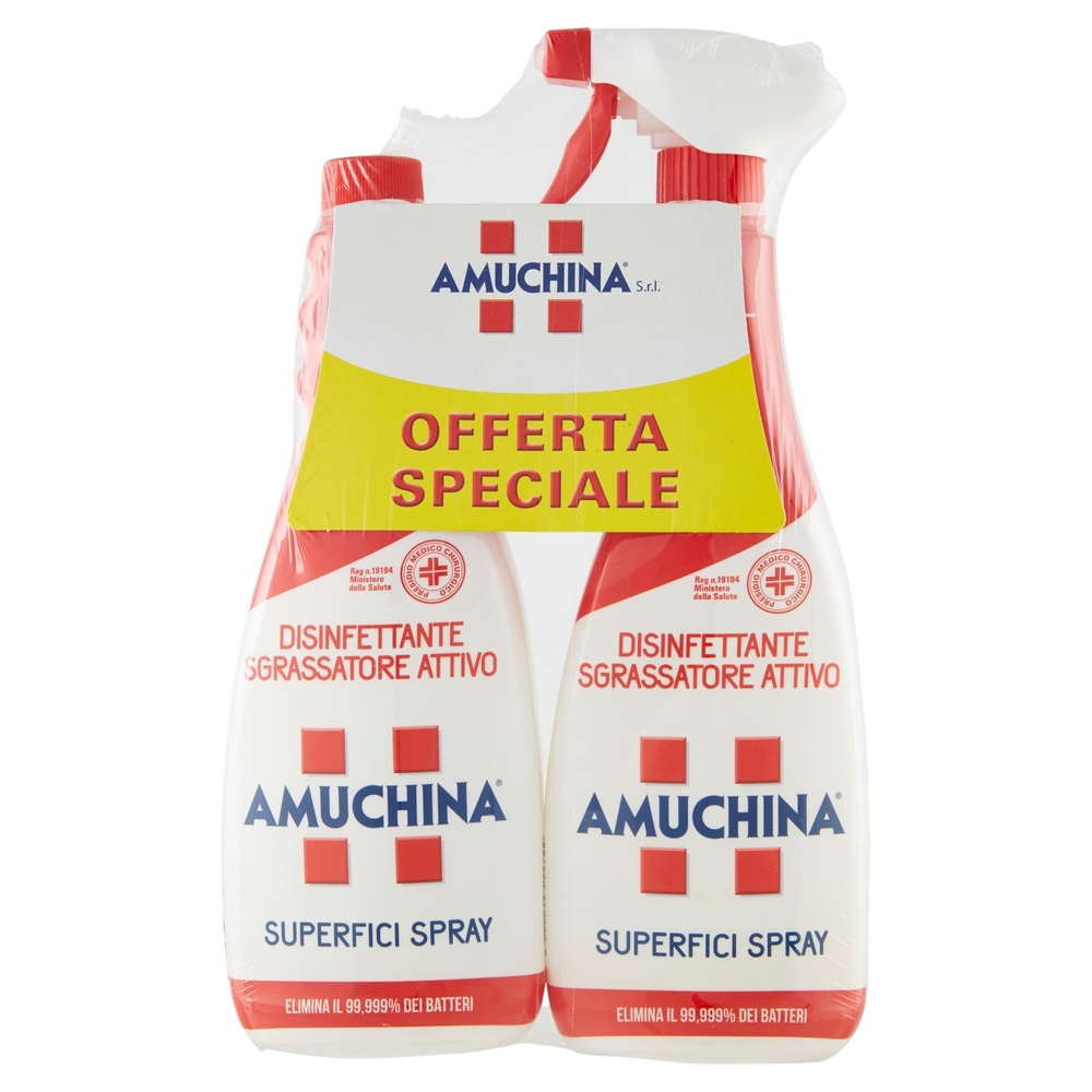 Amuchina Superfici Spray 750ml + Ricarica
